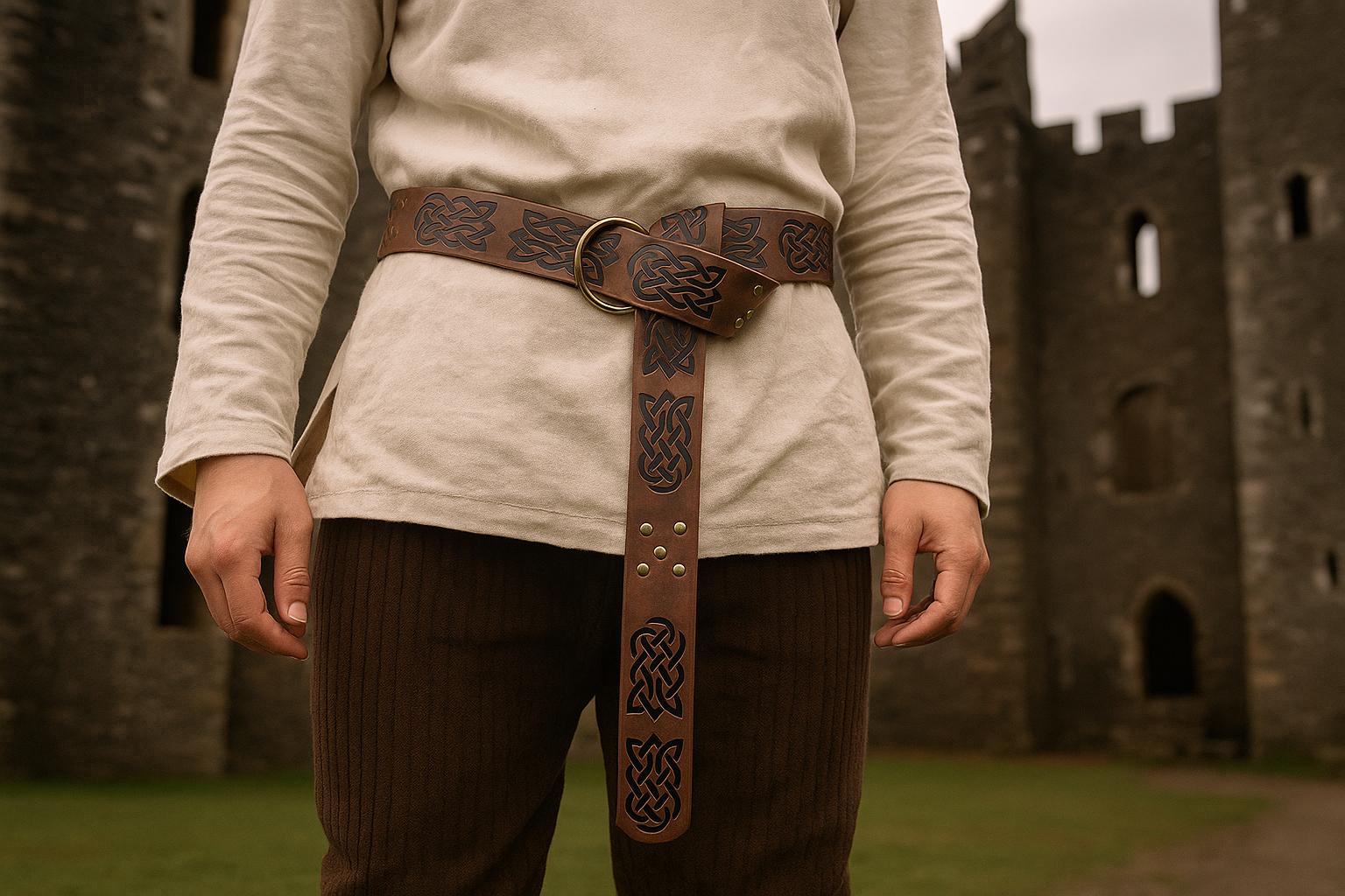 Medieval Leather Belt Renaissance Viking Pirate Costume Belt Unisex il_fullxfull.5930084926_sqpn.jpg main image 3