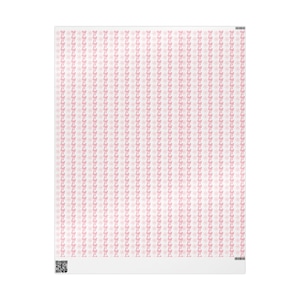 Bows and Snowflakes Wrapping Paper