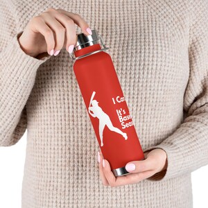 Baseball Water Bottle – Durable Sports Bottle Gift for Players, Coaches & Parents