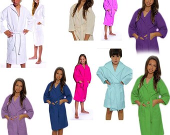 kids cotton robe kids robe monogram hooded personalized diamond waffle weave girls all cotton boys chlds custom embroidered robe etsy kids cotton robe kids robe monogram hooded personalized diamond waffle weave girls all cotton boys chlds custom embroidered robe etsy