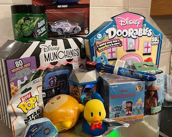 Caja misteriosa de Disney, revelación navideña de Disneyland, caja de regalo sorpresa para niños, niñas o niños