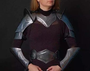 Princess Of The War Steel Lady Armor Suit | Female Armor Suit For Cosplay And Costume | Full Body Lady Armor Suit