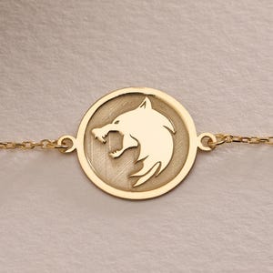 Silver Wolf Bracelet , Personalized Wolf Bracalet , Animal Jewelry , Minimalist Howling Charm Jewelry ,Birthday Gift Her ,Birthday Gift Mom