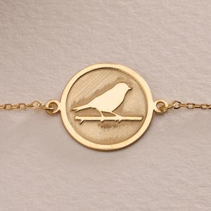 Silver Sparrow Bracelet , Personalized Bird Bracalet , Silver Sparrow Bird Charm Jewelry, Animal Charm, Birthday Gift Her ,Birthday Gift Mom