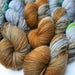 Choufunga / Stoor Worm Burning / hand dyed sock wool / kettle dyed superwash merino / indie dyer / sea serpent / fingering / scottish myth