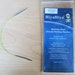 HiyaHiya 9" Stainless Steel Circular Knitting Needle / knitters gift / sock knitting / short tip / flexible cable / magic loop knittingfixed