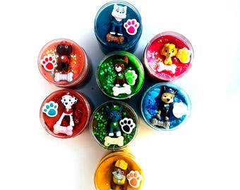 Puppy Rescue Sensory Play Dough Jar | Puppy Party Favor | Scented Playdough Gift | Travel Activity | Dog Lover Gift | Ages 3+