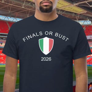 Soccer Shirt Italy Soccer Team Game Day Shirt for Soccer Fan Gift for Soccer Mom Shirt for Soccer Dad Gift for Italian
