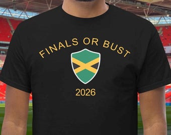 Soccer Shirt Jamaica Soccer Team Game Day Shirt for Soccer Fan Gift for Soccer Mom Shirt for Soccer Dad Gift Team Shirt for Jamaican