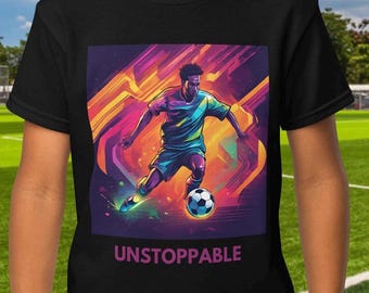 Neon Soccer Shirt Boy Soccer Lover Gift for Kid Soccer Shirt Gift for Soccer Player Boy Birthday Gift for Boy