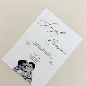 Cartões de convite personalizados – Perfeitos para casamentos, noites de henna, noivados, aniversários e qualquer ocasião