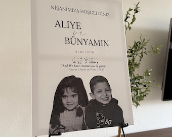 Personalized wedding reception sign • Welcome sign • Registry office sign • Henna sign • Engagement sign • Custom high-quality print