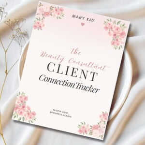 Mary Kay Businessplaner für Schönheitsberaterinnen: Monatlicher Terminplaner, druckbare Lead-CRM-Kunden-Follow-up-Formulare, monatliche Direktvertriebs-PDFs