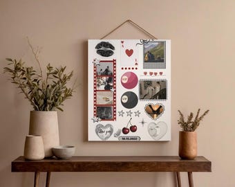 Diseño de collage para parejas