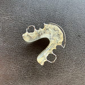 Zähne Zahnspangen Retainer Geräte Gerät Zahnspange Metall Metall