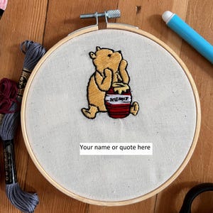 Winnie the Pooh Hand Embroidered Nursery Decor | Custom | 5" hoop | Disney