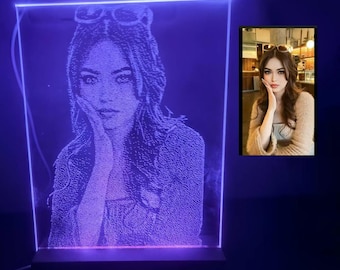Handmade Hammered Glass Art: RGB LED Modern Decor