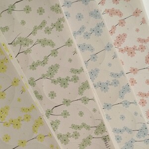 Feuille d'autocollants Fleurs de l'est de l'Inde