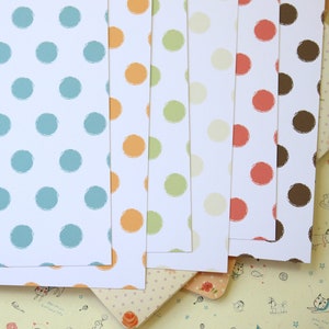 Lot de 02 pois effet vieilli mélangés papier cartonné 250 g/m²