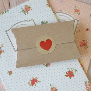 Plain Kraft Brown NO Glue Pillow Boxes