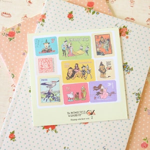 Wizard of Oz 7321 Lovely Ver 2 Cartoon Stamp stickers