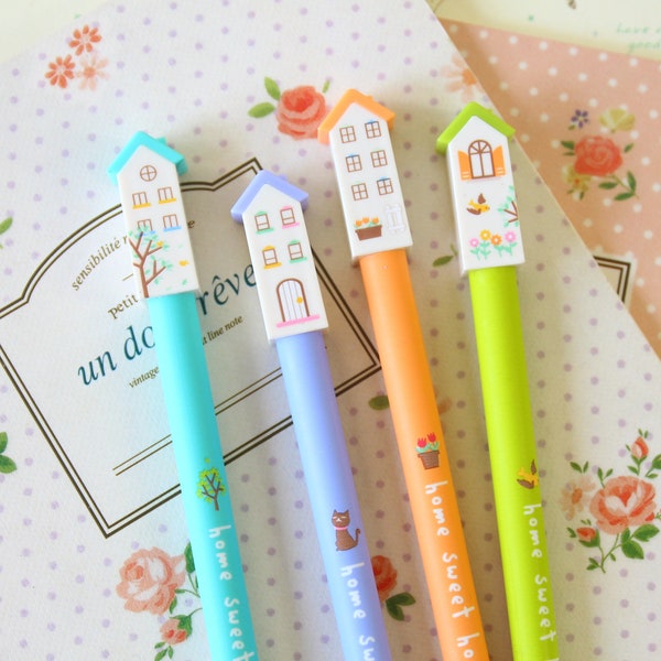 Little House Cartoon Pen