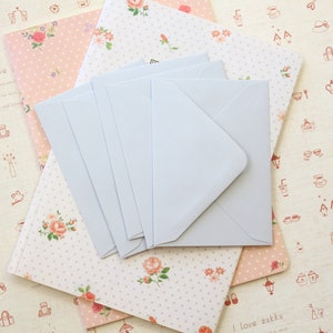 10 pièces Enveloppes C7 gris tourterelle