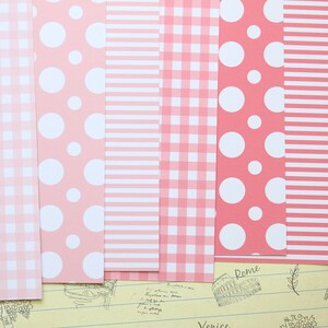 Lot 01 rose rose mélange de papier cartonné imprimé 250 g/m²