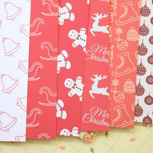 Lot de 04 papier cartonné imprimé Noël 250 g