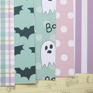 Lot 01 Halloween Night mix papier cartonné imprimé 250 g/m²