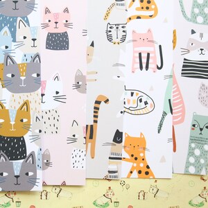 Set 02 Dream Cats mix papier cartonné imprimé motif dessin animé 250 g