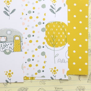 Lot 01 papier cartonné dessin animé floral amusant 250 g