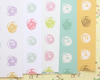 Set 03 Pitter Patterns mix printed card stock 250gsm