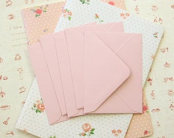 Rose Gold Pink C7 Envelopes 10pc