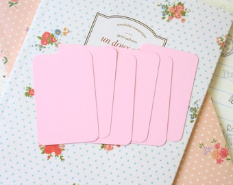 Baby Pink Papermill Color-Visitenkarten