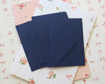 Navy Blue C7 Envelopes 10pc