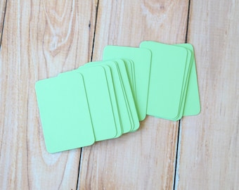 Mint Green Vintage Series Business Card Blanks