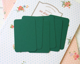 Waldgrüne Papermill-Farbvisitenkarten