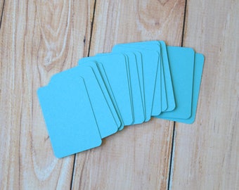 Sky Blue Vintage Series Business Card Blanks