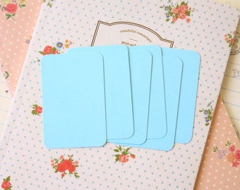 Pale Turquoise Papermill Colour business cards