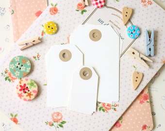 Ivory Papermill colour gift tags