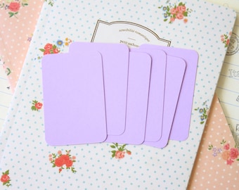 Lilac Lavender Papermill Colour business cards