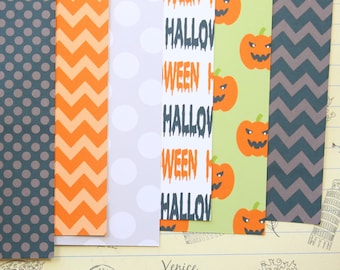 Set 02 Happy Halloween mix printed card stock 250gsm