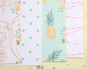 Set 02 Pineapple Summer Mix printed card stock 250gsm