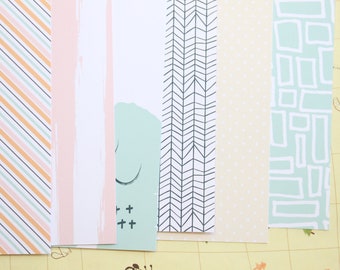 Set 02 Weekend Mix printed card stock 250gsm