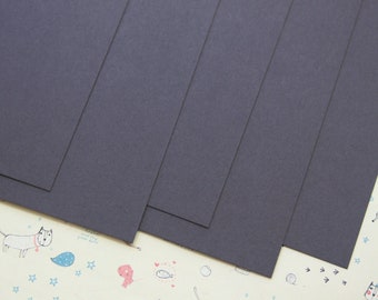 Dark Grey colorset postcard blanks