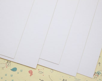 White colorset postcard blanks
