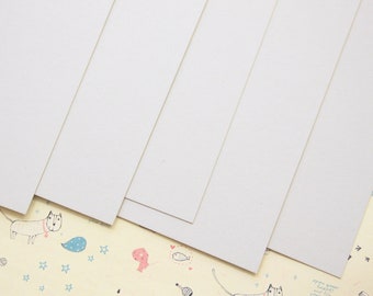 Light Grey colorset postcard blanks