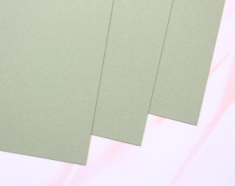 Moss Green Matte Colour Card Stock 240gsm