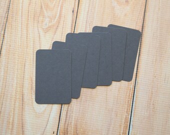Dark Grey Colorset recycled business cards